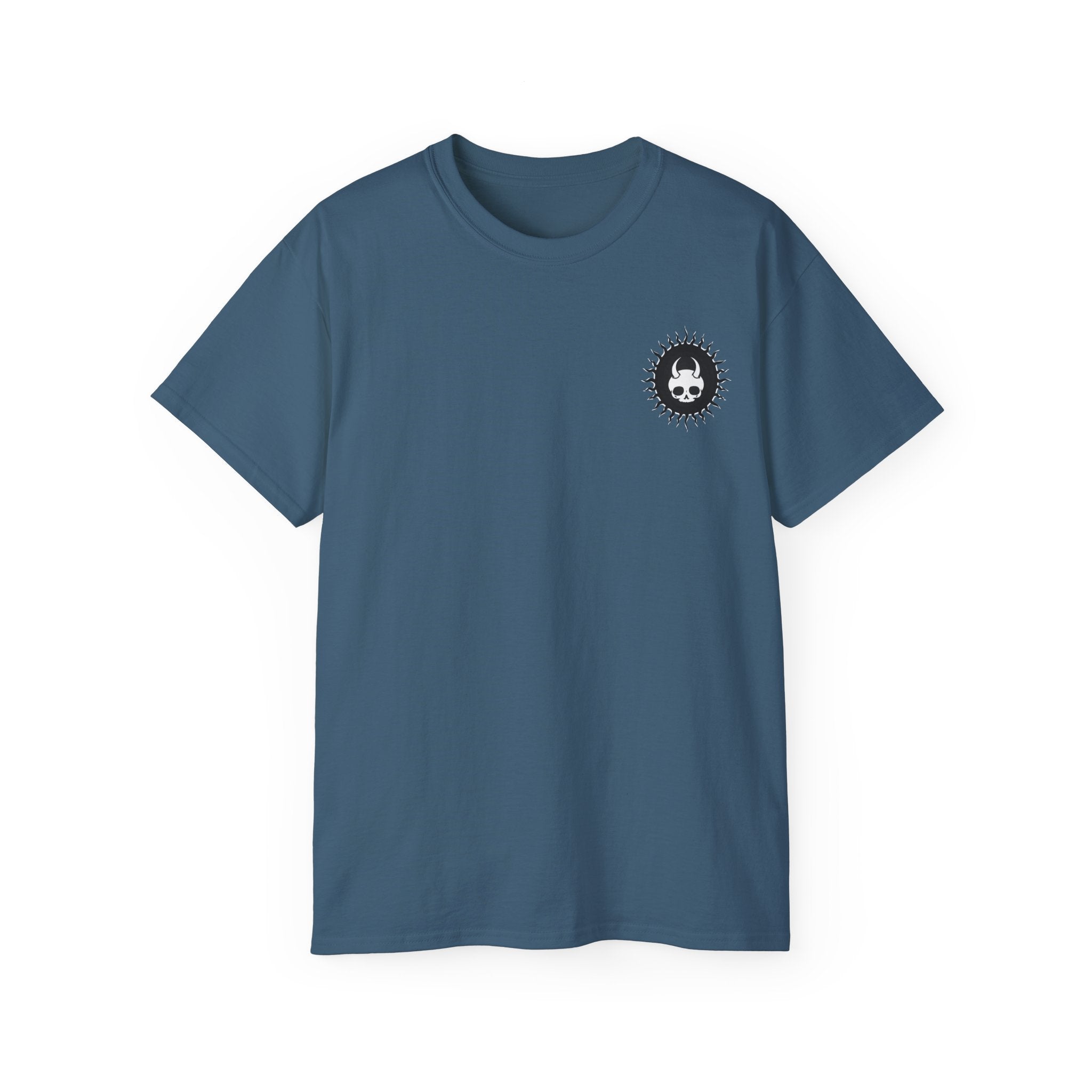 Reverse Exorcism - Unisex Cotton Tee (Back) - Damned Threads